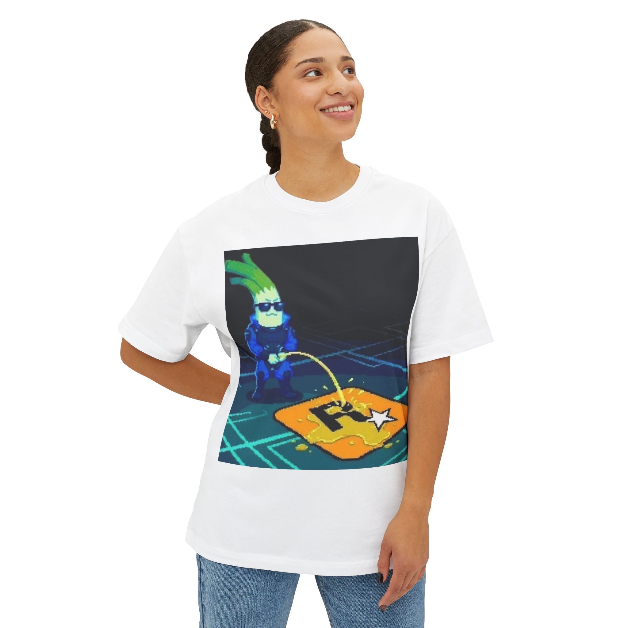 Cyberleek boxy T-shirt