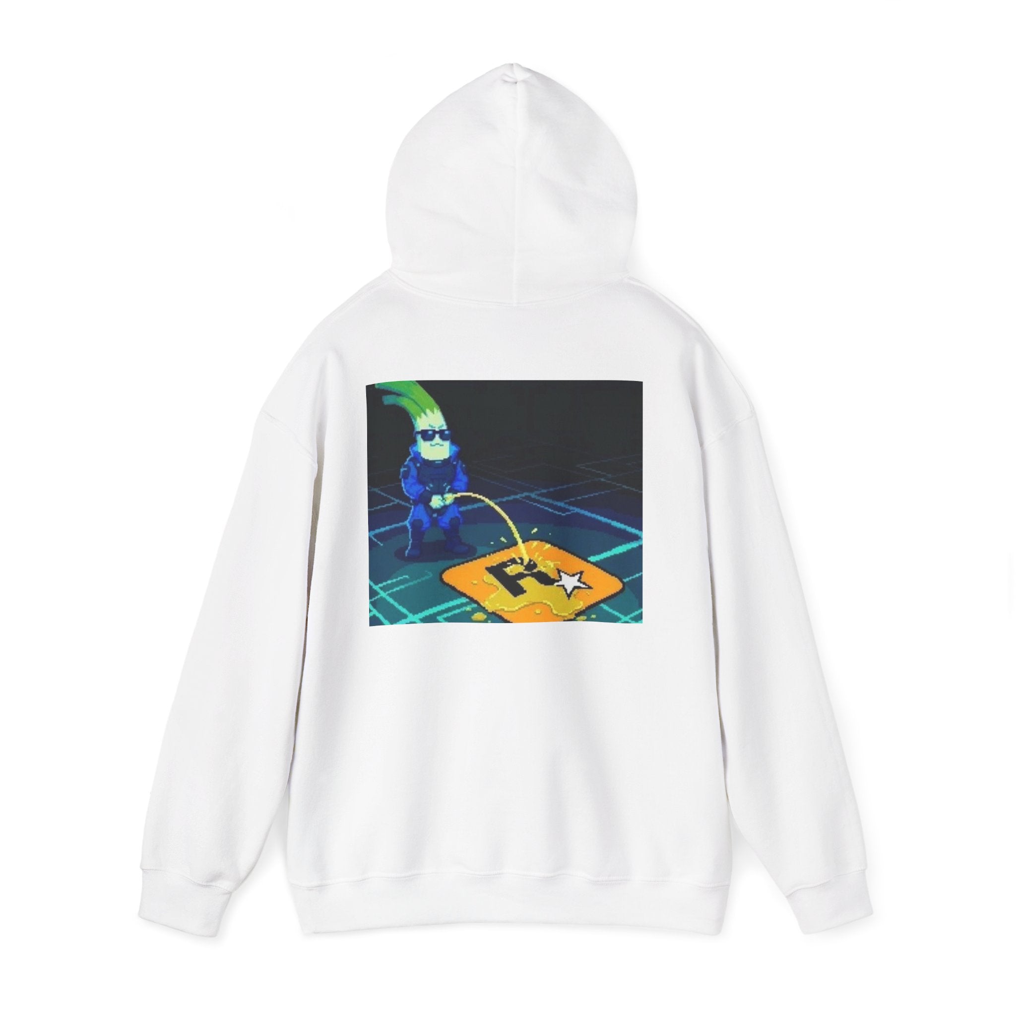 Cyberleek Hoodie — Neon Retro Gamer Sweatshirt