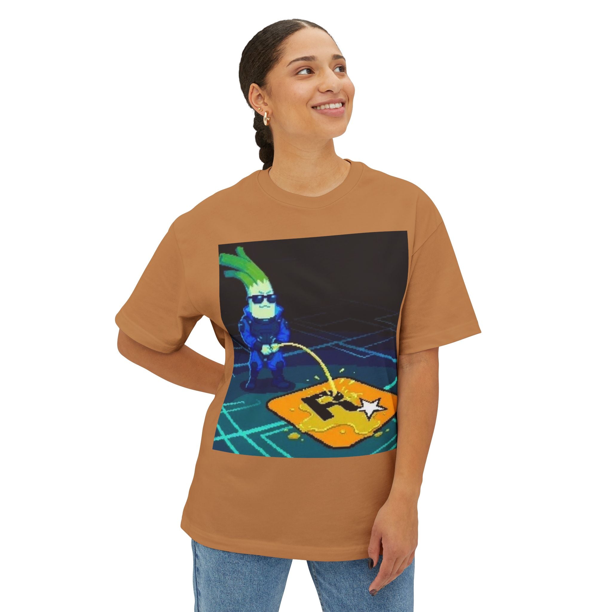 Cyberleek boxy T-shirt