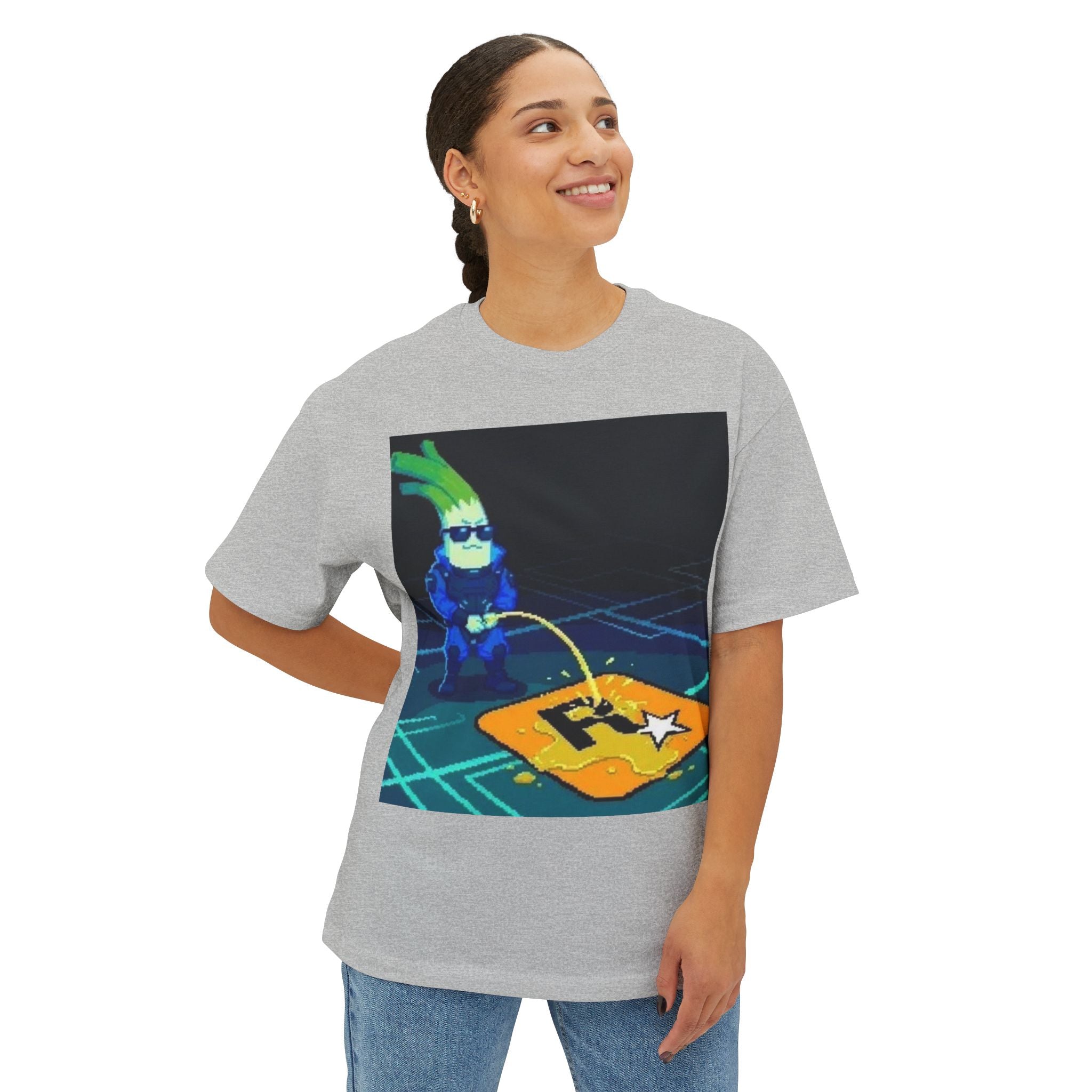 Cyberleek boxy T-shirt