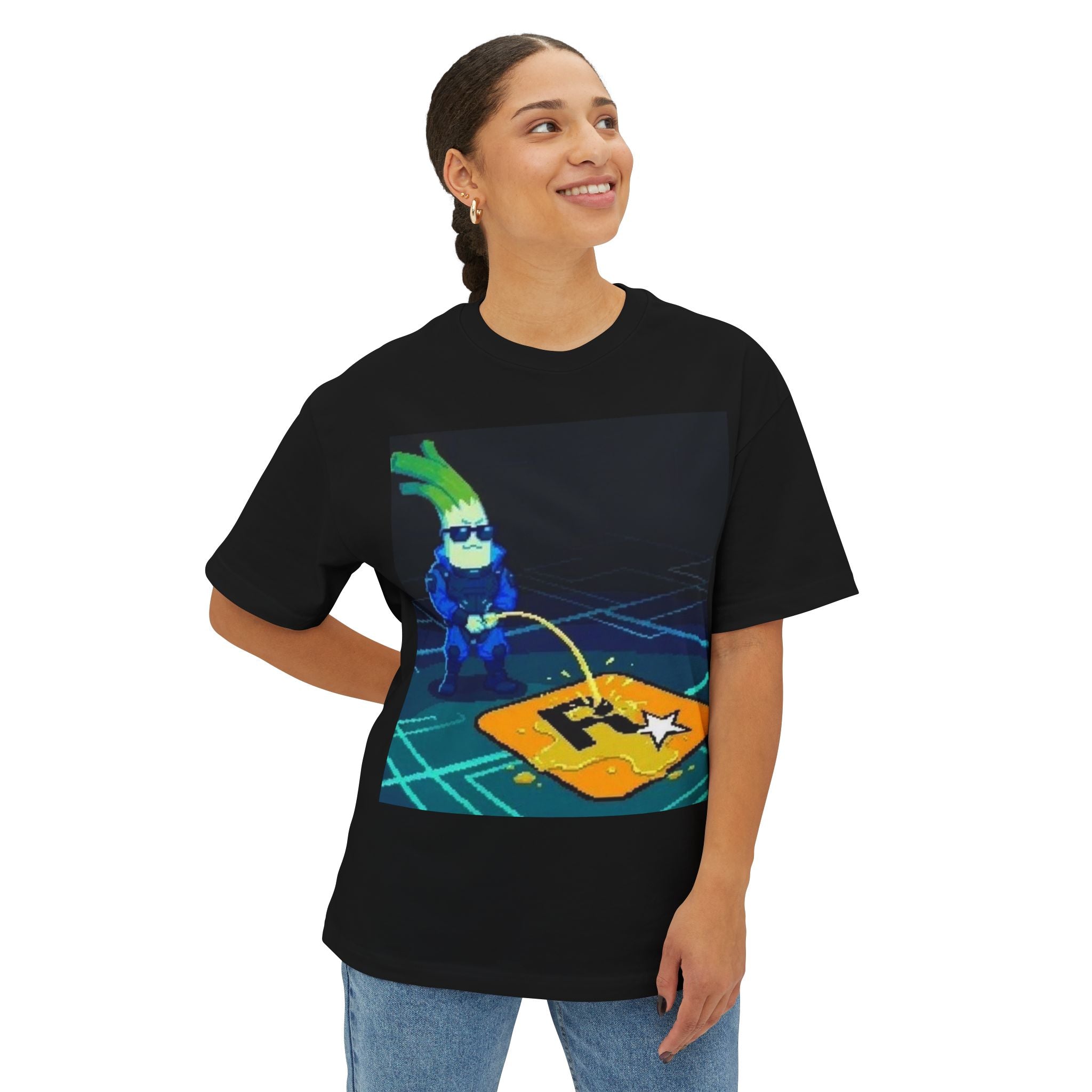 Cyberleek boxy T-shirt