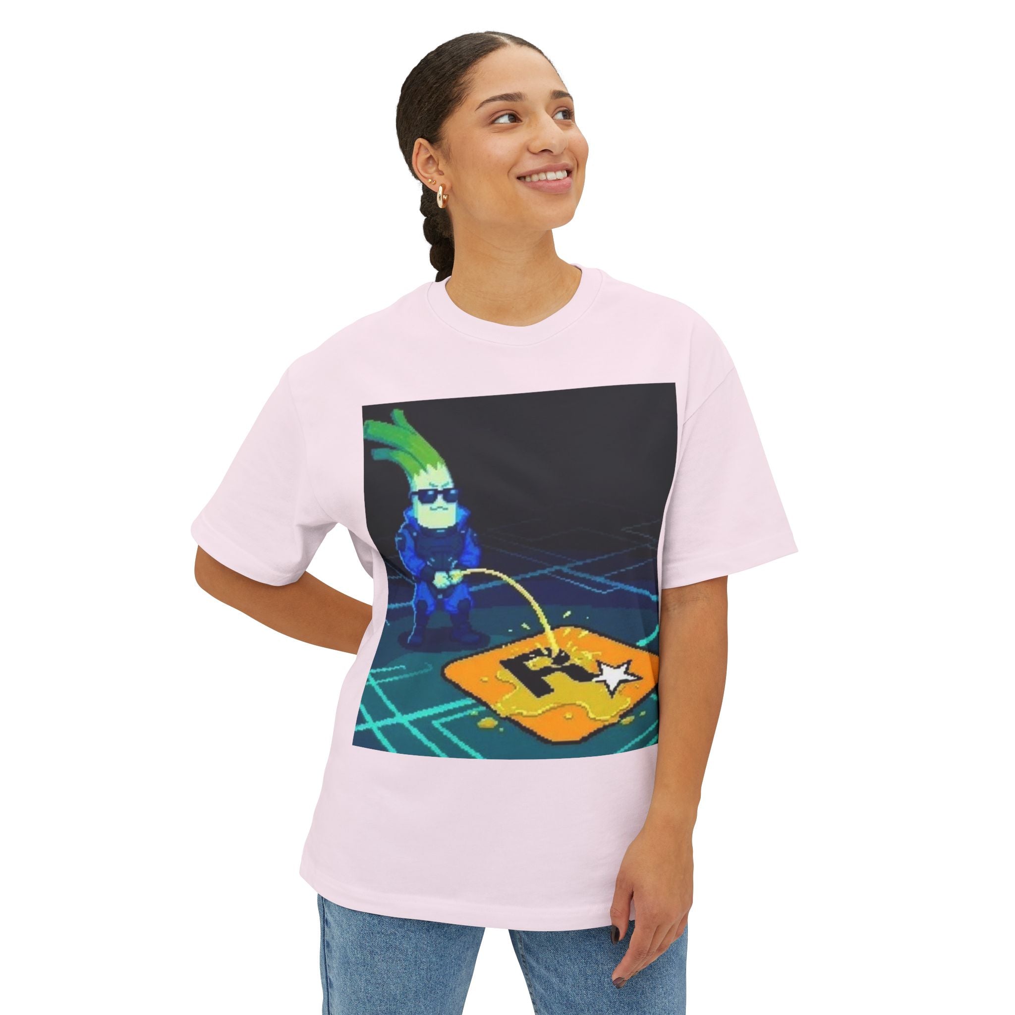 Cyberleek boxy T-shirt