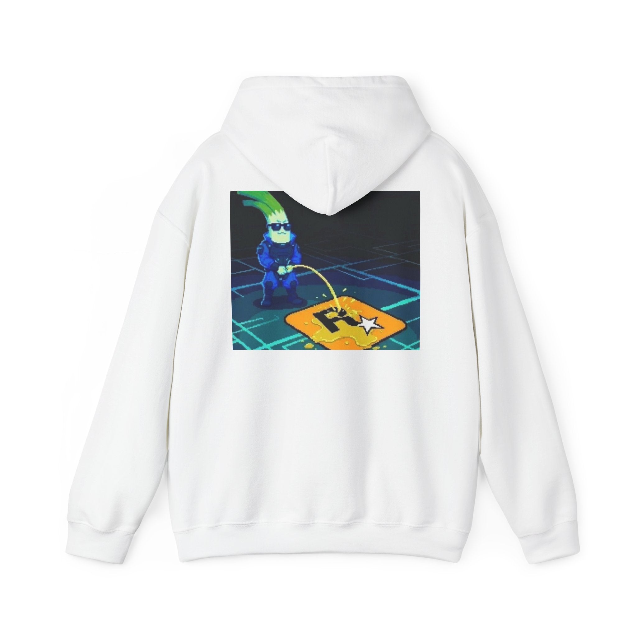 Cyberleek Hoodie — Neon Retro Gamer Sweatshirt
